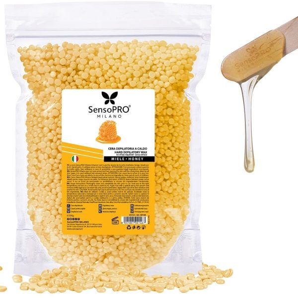ceara-epilat-elastica-granule-sensopro-milano-cu-miere-de-albine-500g100328679.jpg Ceara Epilat Elastica Granule SensoPRO Milano cu Miere de Albine, 500g