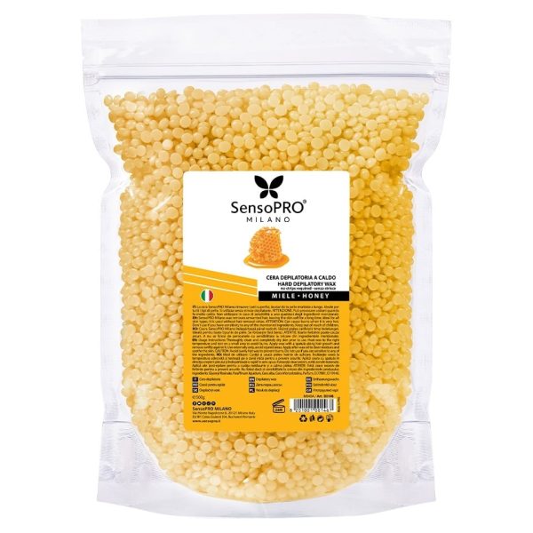 ceara-epilat-elastica-granule-sensopro-milano-cu-miere-de-albine-500g100328682.jpg Ceara Epilat Elastica Granule SensoPRO Milano cu Miere de Albine, 500g