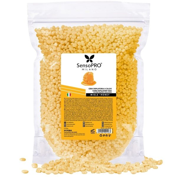 ceara-epilat-elastica-granule-sensopro-milano-cu-miere-de-albine-500g100328685.jpg Ceara Epilat Elastica Granule SensoPRO Milano cu Miere de Albine, 500g