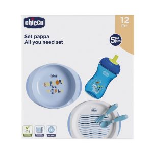 chicco-set-complet-de-hranire-5-piese-fara-bpa-12-luniplus-albastru-2185220-4.jpeg Set complet de hranire, Chicco, 5 piese, Fara BPA, 12 luni+, Albastru