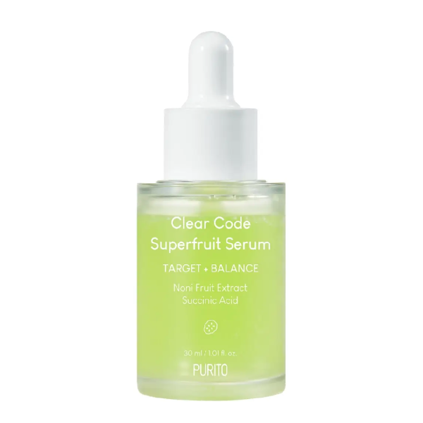 clear-code-superfruit-ser-de-fata-30-ml.png Serum pentru fata Clear Code Superfruit, 30 ml, Purito