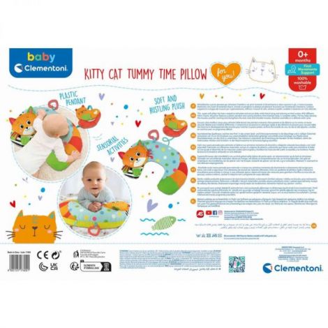 clementoni-perna-pisicuta-pentru-bebelusi-5.jpg Clementoni - Perna Pisicuta Pentru Bebelusi (CL17800)