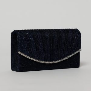 clutch-bleumarin-elegant-cu-clapeta-curbata-si-detalii-plisate-1447216-1144756-4.jpeg Clutch bleumarin elegant cu clapeta curbata si detalii plisate