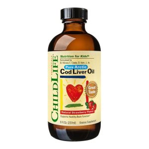 cod-liver-oil-237ml-22c.jpg Cod Liver Oil Childlife Essentials, 237 ml, Secom