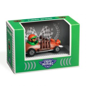 Masinuta metalica Turbo Spider Crazy Motors ,8.2x5x.3.7 cm