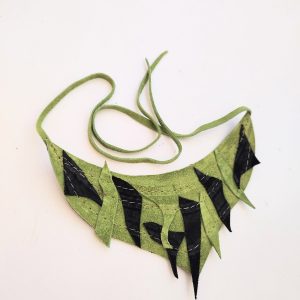 Colier Olive din piele naturală