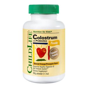 colostrum-50g-750.jpg Colostrum with Probiotics Childlife Essentials, 50 g, Secom