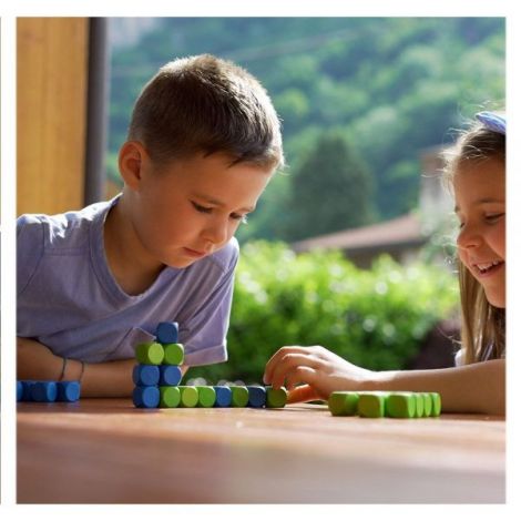 Connecting Cubes, joc de strategie din lemn, Milaniwood