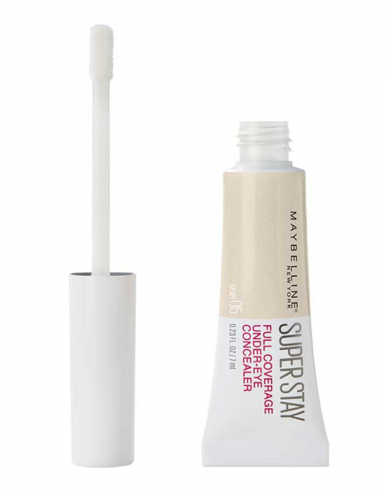 Corector lichid Maybelline New York SuperStay Full Coverage, 05 Ivory, 6 ml