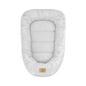 cosulet-bebelus-qmini-pentru-dormit-baby-nest-55-x-75-cm-husa-100-muselina-dubla-gray-3306966-4.jpeg Cosulet bebelus, Qmini, Pentru dormit, Baby Nest 55 x 75 cm, Husa 100% muselina dubla, Material certificat Oeko Tex Standard 100, Gray
