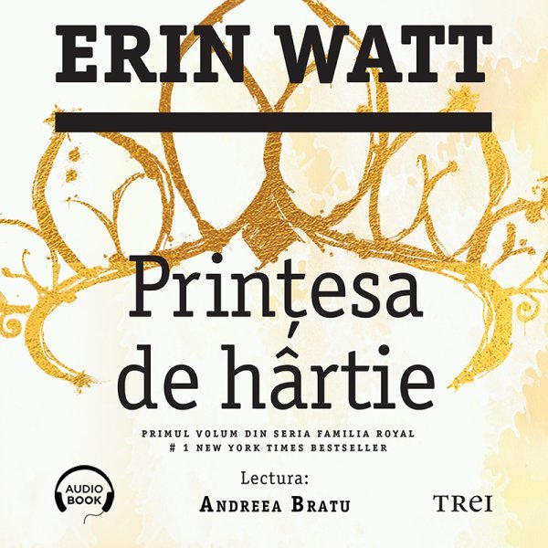 Prințesa de hârtie (seria Familia Royal, vol. 1) - Audiobook - Erin Watt