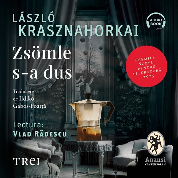 cover-7602.jpg Zsömle s-a dus - Audiobook - László Krasznahorkai