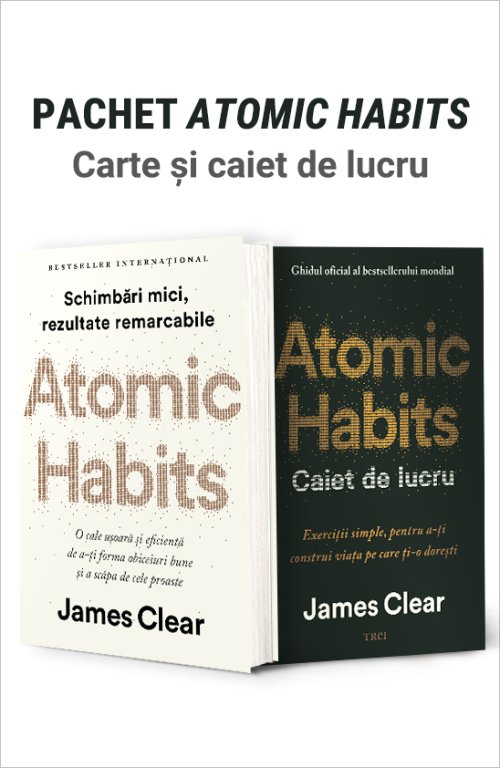 Pachet Atomic Habits. Atomic Habits/ Atomic Habits. Caiet de lucru - James Clear