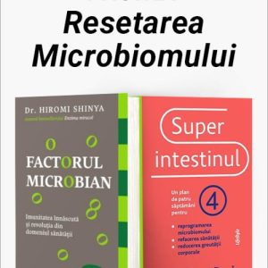 cover-8252.jpg Pachet Resetarea Microbiomului. Factorul microbian/Superintestinul - Dr. Hiromi Shinya