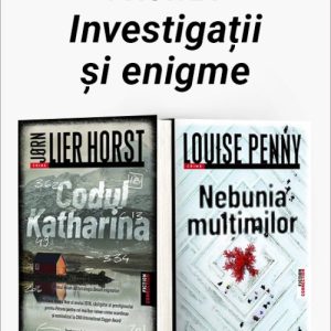 Pachet Investigații și enigme. Codul Katharina/Nebunia mulțimilor - Jørn Lier Horst
