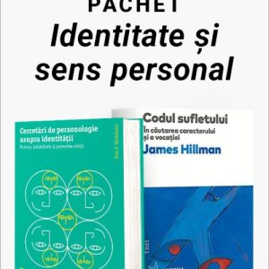 Pachet Identitate și sens personal. Cercetări de personologie asupra identității/Codul sufletului - Dan P. McAdams