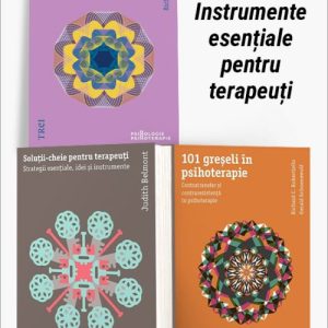 Pachet Instrumente esențiale pentru terapeuți. Manual de consiliere/Soluții-cheie pentru terapeuți/101 greșeli în psihoterapie