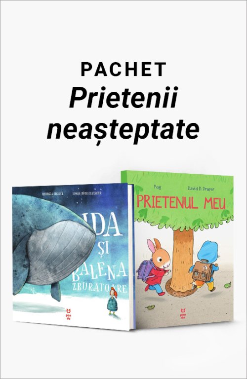 cover-8792.jpg Pachet Prietenii neașteptate. Ida și balena zburătoare/Prietenul meu - Rebecca Gugger