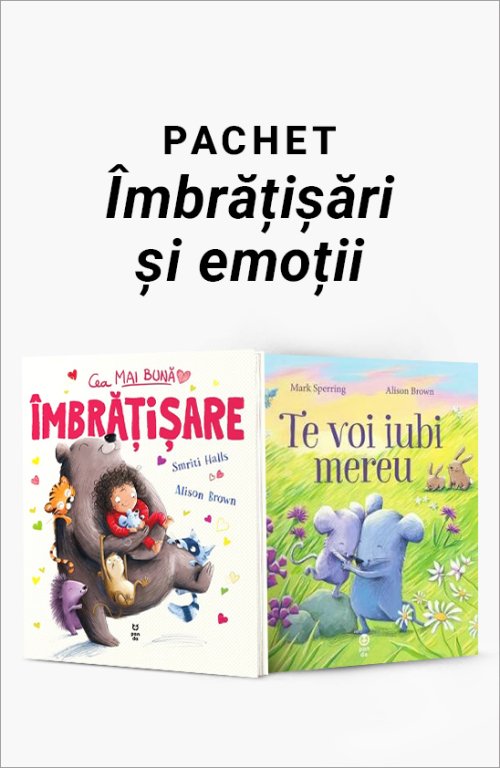 cover-8800.jpg Pachet Îmbrățișări și emoții. Cea mai bună îmbrățișare/Te voi iubi mereu - Smriti Halls