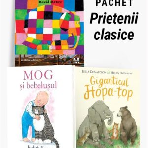 Pachet Prietenii clasice. Elefantul Elmer/MOG și bebelușul/Giganticul Hopa-țop - David McKee