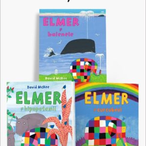 cover-8847.jpg Pachet Elmer și natura. Elmer și balenele/Elmer și hipopotamii/Elmer și curcubeul - David McKee
