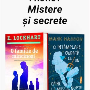 Pachet Mistere și secrete. O familie de mincinoși/O întâmplare ciudată cu un câine la miezul nopţii - E. Lockhart