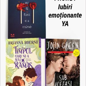 Pachet Iubiri emoționante YA. Dacă ar fi fost cu mine/Timpul care ne-a mai rămas/Sub aceeaşi stea. Ediție Tie-in - Laura Nowlin