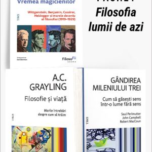 cover-9048.jpg Pachet Filosofia lumii de azi. Vremea magicienilor/Filosofie și viață/Gândirea mileniului trei - Wolfram Eilenberger