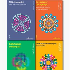 Pachet Irvin Yalom. Călăul dragostei/Cu fiecare zi mai aproape/Psihoterapia existențială/Tratat de psihoterapie de grup - Irvin D. Yalom