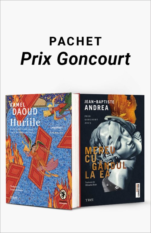 cover-9539.jpg Pachet Prix Goncourt. Huriile/Mereu cu gândul la ea - Kamel Daoud