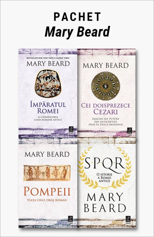 cover-9569.jpg Pachet Mary Beard. Împăratul Romei/Cei doisprezece Cezari/Pompeii/SPQR - Mary Beard