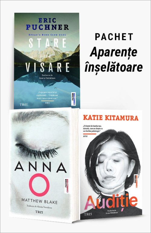 cover-9598.jpg Pachet Aparențe înșelătoare. Stare de visare/Anna O/Audiție - Eric Puchner