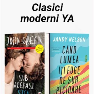 Pachet Clasici moderni YA. Sub aceeași stea/Când lumea îți fuge de sub picioare (ediție sprayed edges) - John Green