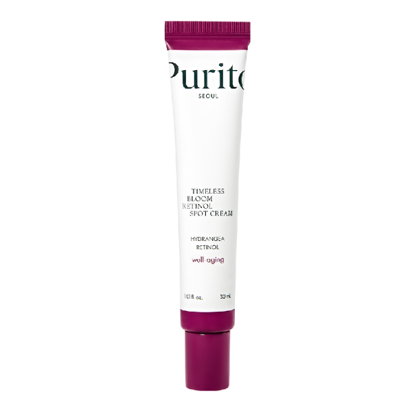 Crema de fata anti-rid Timeless Bloom Retinol Spot, 30 ml, Purito