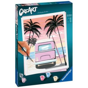 Creart - masina pe plaja 20131 Ravensburger
