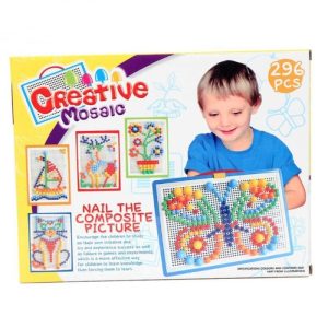 Jucarie educativa Creative Mosaic, 296 Piese