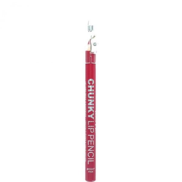 Creion De Buze Technic Chunky Lip Pencil cu ascutitoare, Bright Pink