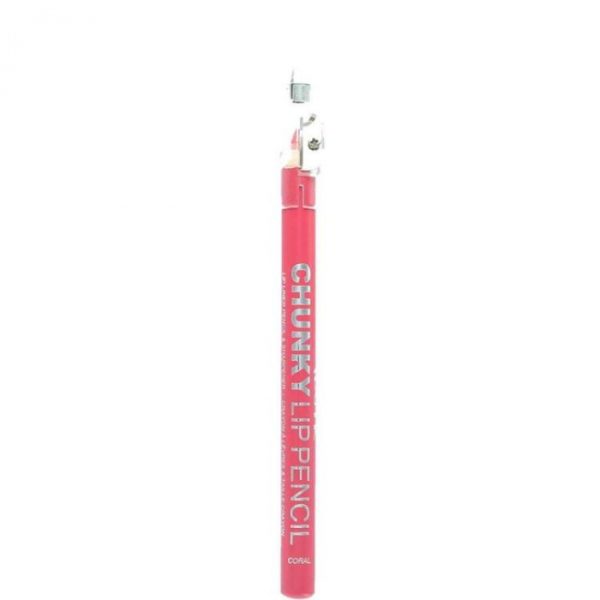 Creion De Buze Technic Chunky Lip Pencil cu ascutitoare, Coral