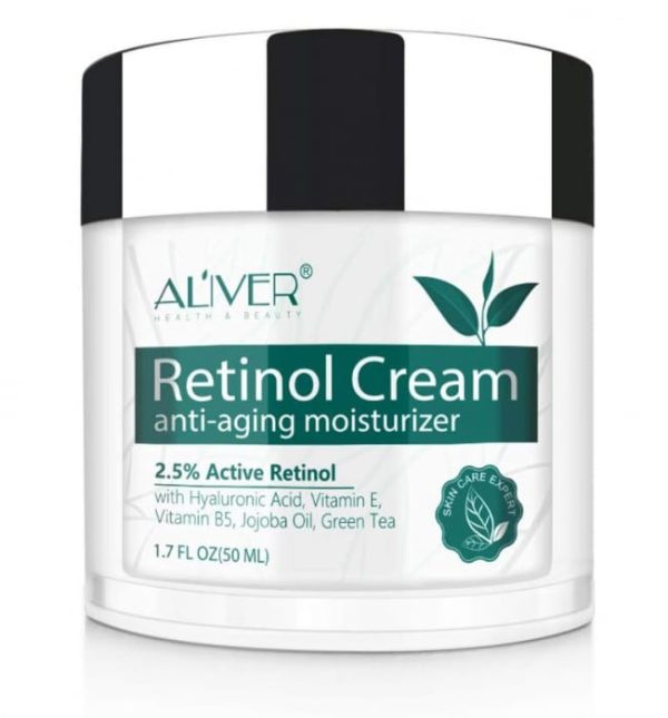 crema-antirid-cu-2-5-retinol-activ-acid-hialuronic-vitamina-e-b5-ulei-de-jojoba-si-ceai-verde-50-ml-254717.jpg Crema Antirid cu 2.5% Retinol Activ, Acid Hialuronic, Vitamina E B5, Ulei de Jojoba si Ceai verde Aliver, 50 ml
