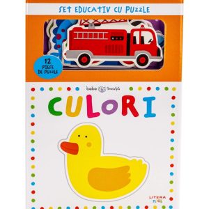 Bebe invata. Culori. Set educativ cu puzzle
