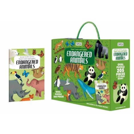 cunoaste-si-exploreaza-puzzle-animale-pe-cale-de-disparitie-205-piese.jpg Cunoaste si exploreaza - puzzle animale pe cale de disparitie (205 piese)