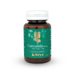 curcumin.jpg Curcumin 600 mg + Piper Negru 5 mg, Kotys, 60 capsule