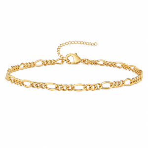 Bratara Cuban Novvu Gold cu Aur