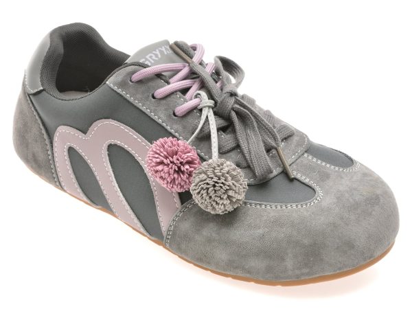d5628c522d4f6537095b33710123dfaeb8677bcb930753d51a617d4fba2e828b.jpeg Pantofi sport GRYXX gri, 1111, din piele naturala