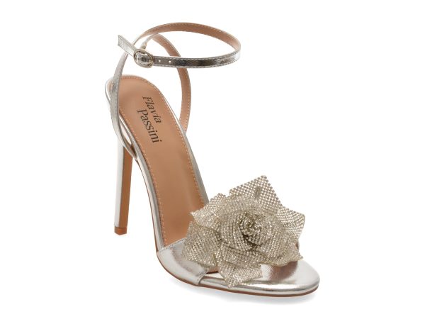 d90bdc53890254197e91fe3c718ec862afa4386475bd499916e5064cc7a49cca.jpeg Sandale elegante FLAVIA PASSINI argintii, 966, din piele ecologica