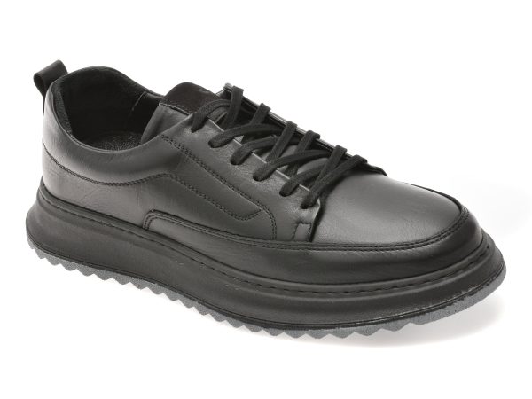 Pantofi sport GRYXX negri, BS41501, din piele naturala