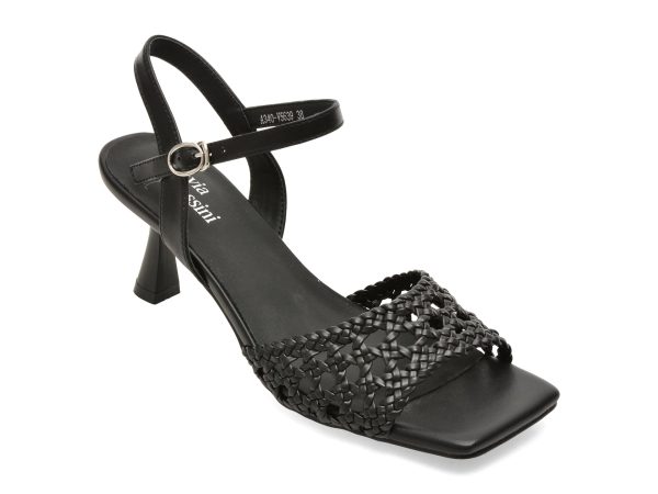 de0791b1a5801764e9627142629883bc1df3d29356e47d26b12f3348d40e656e.jpeg Sandale elegante FLAVIA PASSINI negre, A340, din piele ecologica