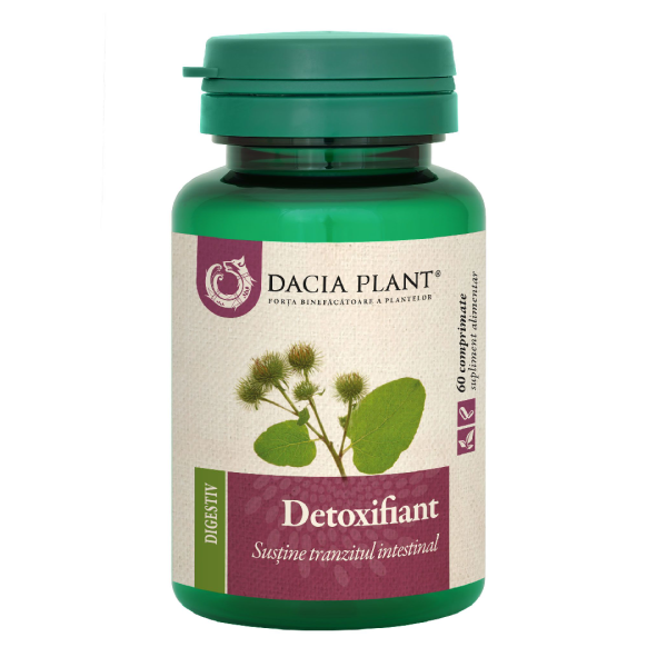 detoxifiant-dacia-plant_1.png Detoxifiant, 60 comprimate, Dacia Plant