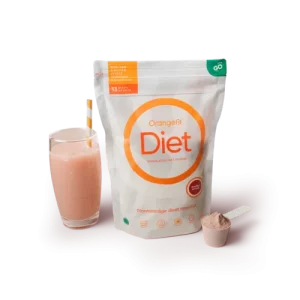Diet - Pudră pentru Slăbit cu Aromă de Căpșuni, 850g | Orangefit