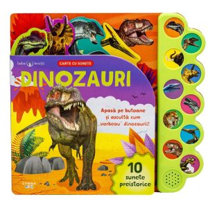 Bebe invata. Dinozauri. Carte cu sunete